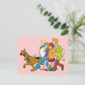 Whole Gang 18 Mystery Inc Briefkaart (Staand voorkant)