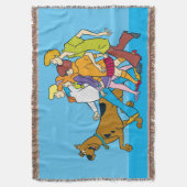 Whole Gang 18 Mystery Inc Deken (Voorkant Verticaal)