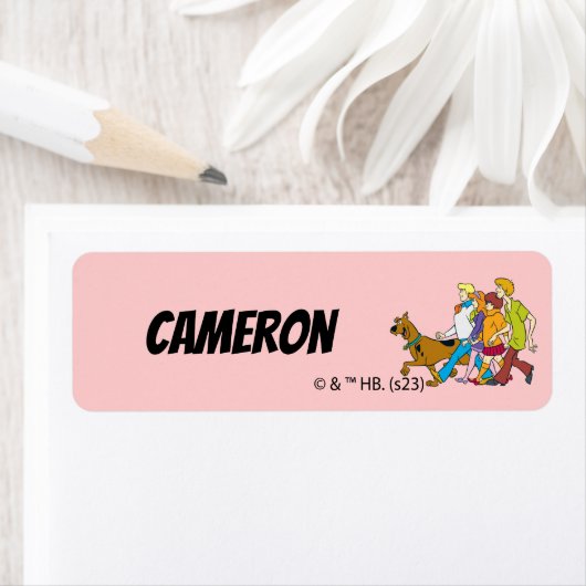 Whole Gang 18 Mystery Inc Etiket (Insitu)