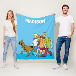 Whole Gang 18 Mystery Inc Fleece Deken