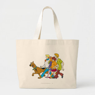 Whole Gang 18 Mystery Inc. Grote Tote Bag
