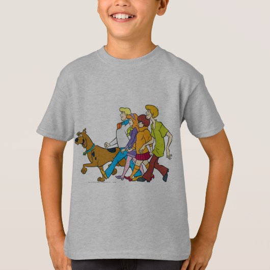 Whole Gang 18 Mystery Inc T-shirt (Voorkant)
