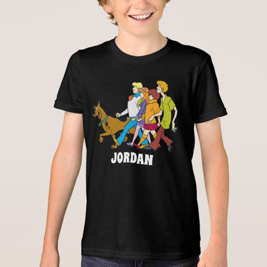 Whole Gang 18 Mystery Inc Tri-Blend Shirt (Voorkant)