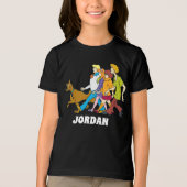 Whole Gang 18 Mystery Inc Tri-Blend Shirt (Voorkant)