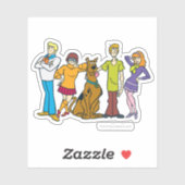 Whole Gang Pose Mystery Inc. Sticker (Vel)