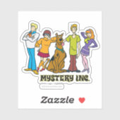 Whole Gang Standing Mystery Inc Sticker (Vel)