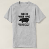 Whole Hawg Cooking Barbecue T-shirt (Design voorkant)