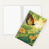Whole Life Growth Butterfly Imagery Blank Tijdschr Notitieboek (Binnen)