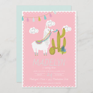Whole Llama Fun Altempo Birthday Uitnodiging