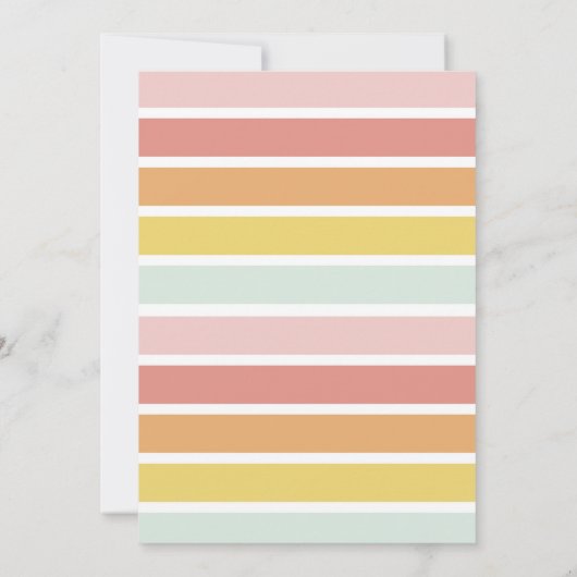 Whole Llama Fun Birthday Invitation Cactus Kaart (Achterkant)