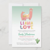 Whole Llama Fun Mama Baby Love Fiesta Cacti Kaart (Voorkant)