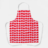 Whole Lotta Love Romantic Red Hearts Galore Schort (Voorkant)