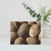 Whole nutmeg briefkaart (Staand voorkant)