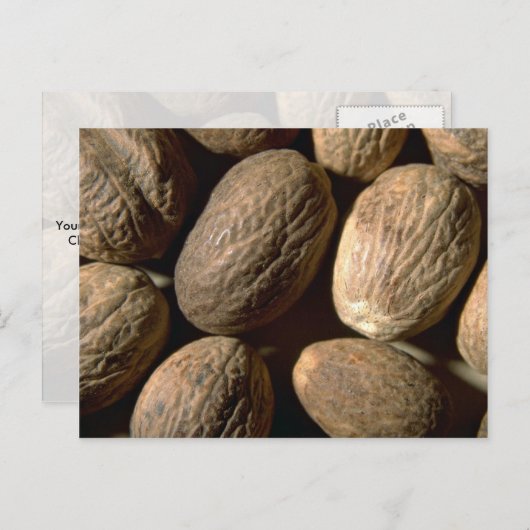 Whole nutmeg briefkaart (Voorkant / Achterkant)