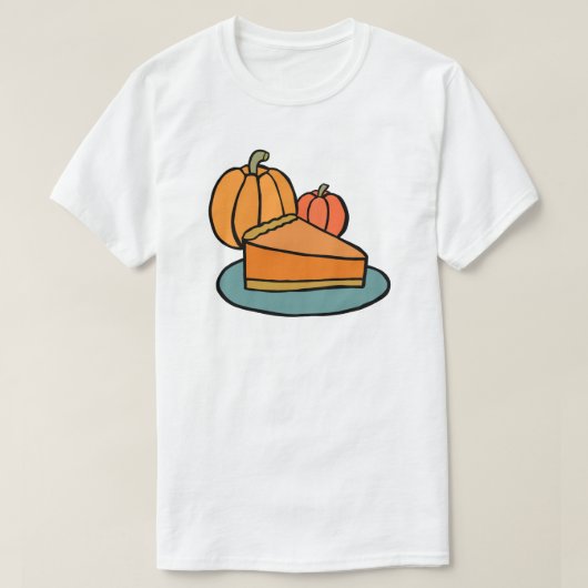 Whole Pumpkin Pie T-shirt (Design voorkant)