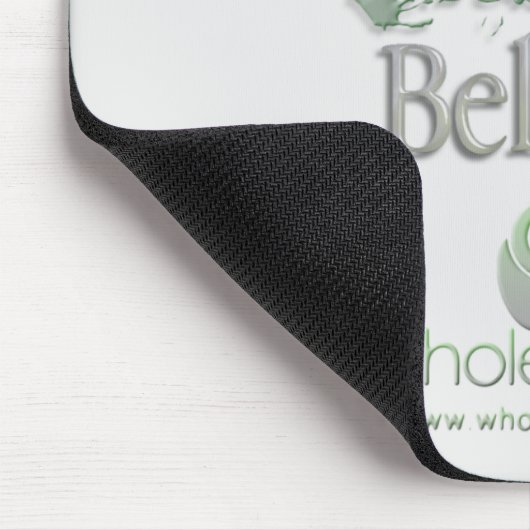 WholeApple Think-Creëer-Believe Mousepad Muismat (Hoek)