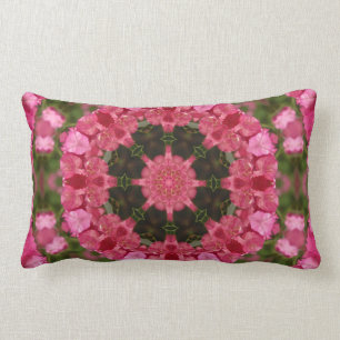 Wholeness l Pink Floral Mandala Kussen
