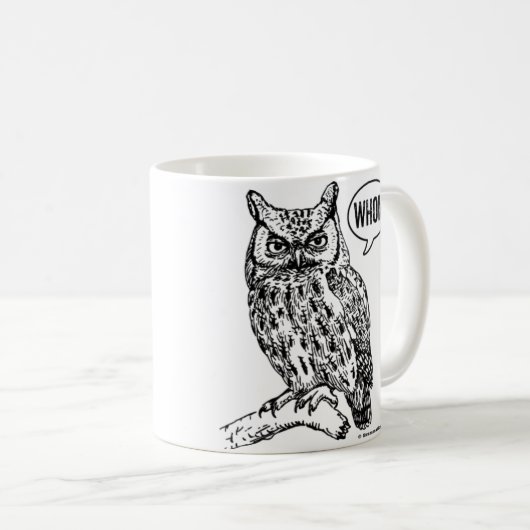 Whom Owl Grammar Mok Engels leraar (Voorkant rechts)