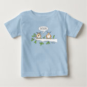 WHOM OWL T-shirt by Sandra Boynton (Voorkant)