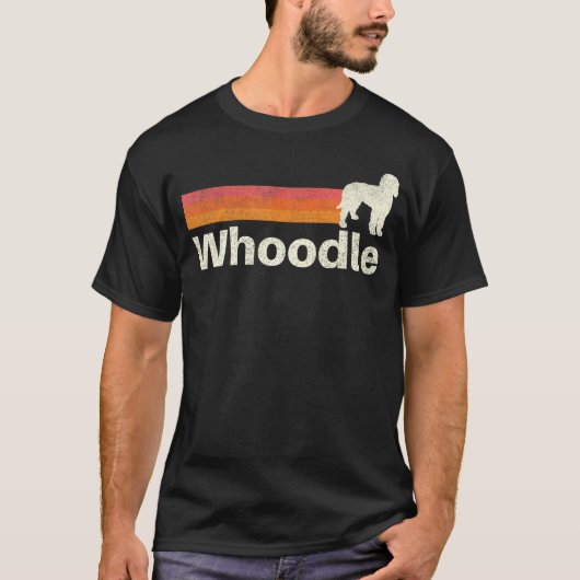 Whoodle Moeder Pap Hond T-shirt (Voorkant)