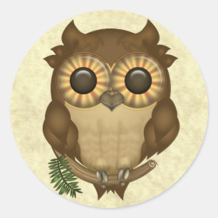 Whoolio the Cutest Owl Stickers