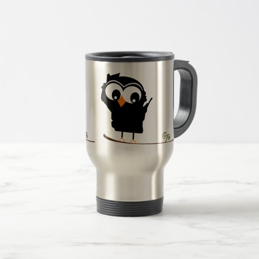 WhooNEW Scoots Coffee-Mok Reisbeker (Voorkant rechts)