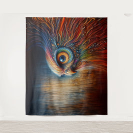 Whooo-Wood Grain Owl Wandkleed