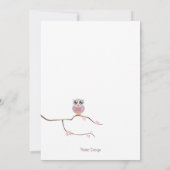 Whooo's Shower Girl Kaart (Achterkant)