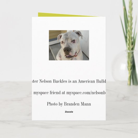 Whoop Dee Doo Kaart (Achterkant)