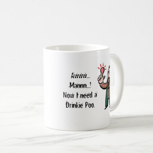 Whoop T Doo Mok "Drinkie Poo" (Voorkant rechts)