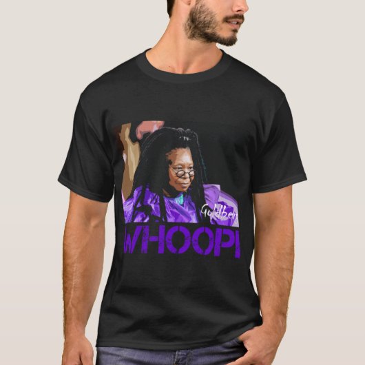 Whoopi Goldberg  T-shirt (Voorkant)