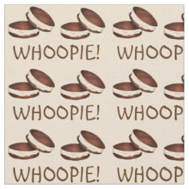 Whoopie! Celebration Chocolate Whoopie Pie Fabric Stof