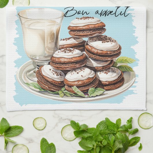 Whoopie Pies bakken recept Theedoek (Gevouwen)