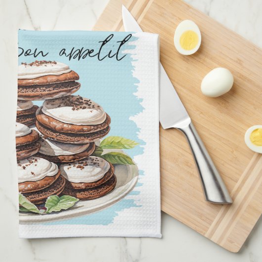 Whoopie Pies bakken recept Theedoek (Quarter Fold)