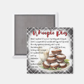Whoopie Pies Recipe Magneet (Voorkant / Achterkant)