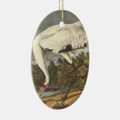 Whooping Crane, John Audubon Keramisch Ornament (Rechts)