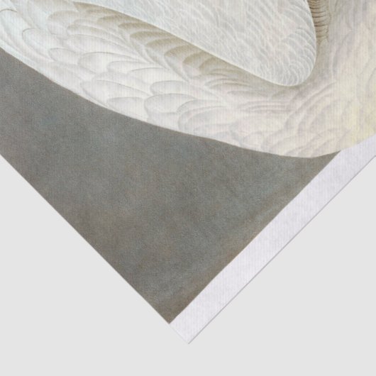 Whooping Crane van John James Audubon Tissuepapier (Detail)