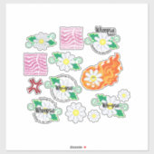 Whoopsie Daisy Sticker Set (Vel)