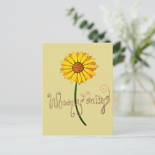 Whoopsy-Daisy Briefkaart (Staand voorkant)
