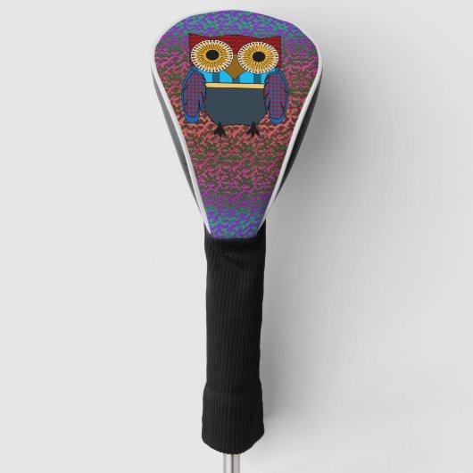 Whoos die kijkt golfheadcover (Voorkant)
