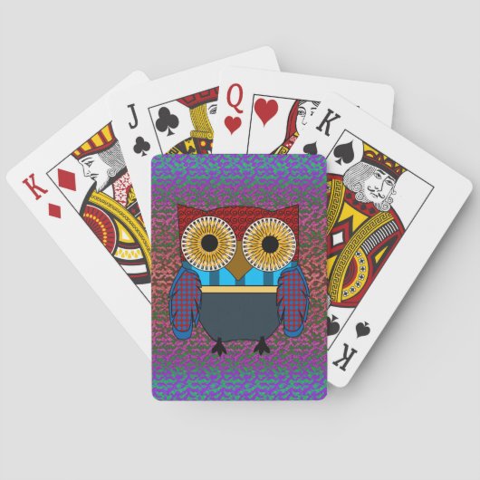 Whoos die kijkt pokerkaarten (Achterkant)
