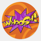Whoosh Comic Book Sticker (Voorkant)