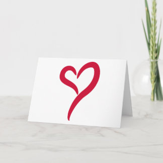 Whooshing Love Greeting Kaart