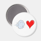 Whooshing Love Magnet (Voorkant / Achterkant)