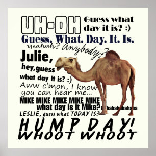 Whoot Whoot Whoot! Hump Dag Poster