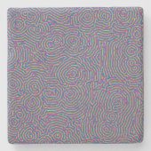 Whorls Limestone Onderzetter (Voorkant)