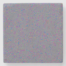 Whorls Marble Onderzetter