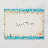 Who's Know's Me-spel | oceaanglitter Briefkaart (Achterkant)