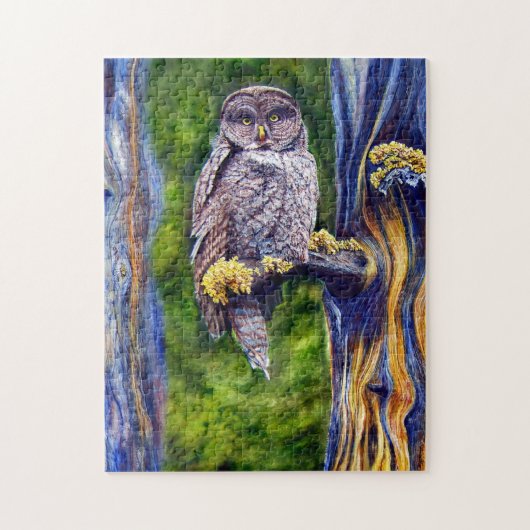 Whos Lookin Owl Puzzle Legpuzzel (Verticaal)