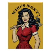 "Who's Next?' Killer Housewife Poster (Voorkant)